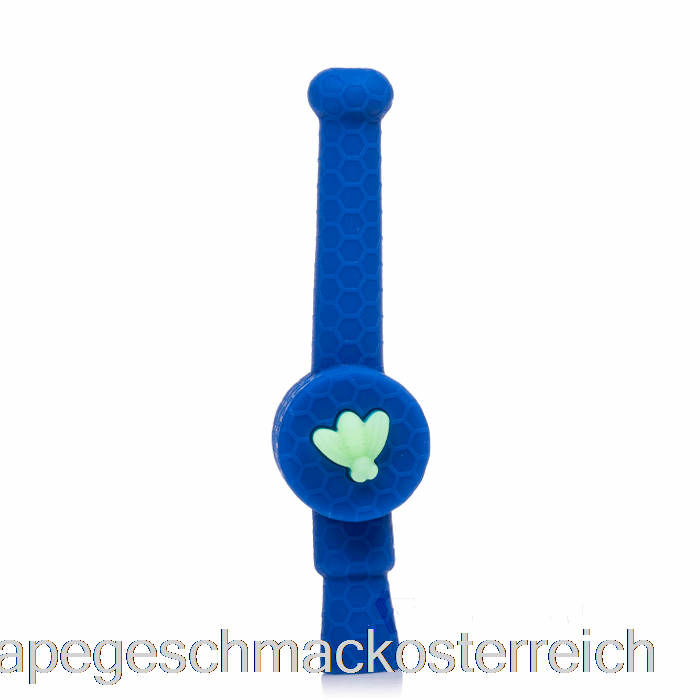 Stratus Reclaimer Honey Dipper Silikon Dab Straw Navy / UV Bee (blau / UV Green Bee) Vape-Geschmack